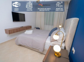 Le Méditerranéen, Elégant & Cosy, Au Coeur de Tanger, Corniche à 3' et Centre Commercial à 1' à pied
